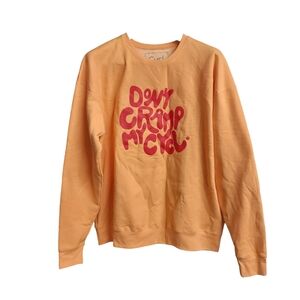 CYCL don't cramp my Cycl women's sweatshirt L